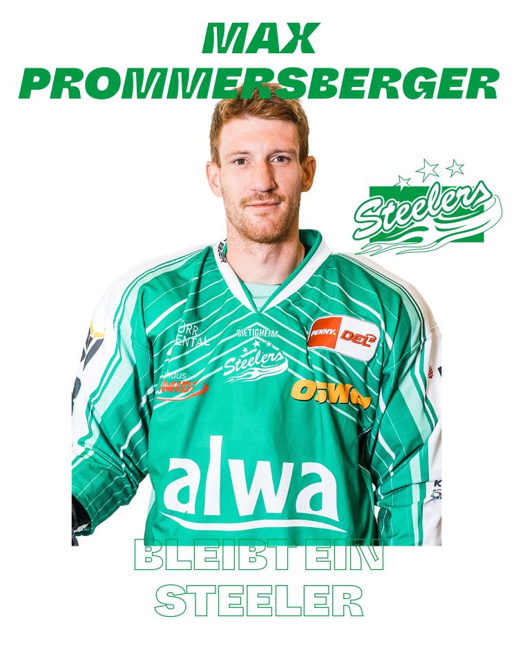 Max Prommersberger geht in seine zehnte Saison in Bietigheim