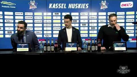 02.04.2026 - Pressekonferenz - EC Kassel Huskies vs. Bietigheim Steelers