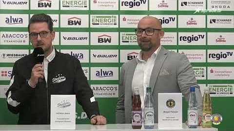 17.11.2024 - Pressekonferenz - Bietigheim Steelers vs. Höchstadter EC