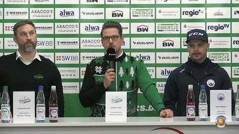 10.12.2024 - Pressekonferenz - Bietigheim Steelers vs. SC Riessersee