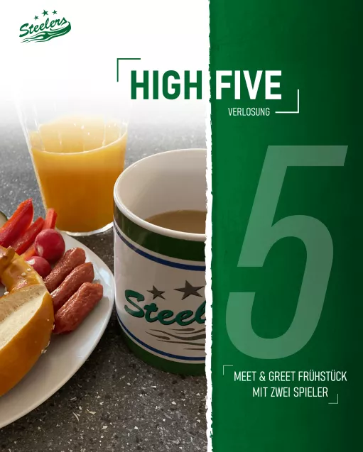 Meet & Greet Frühstück mit zwei Steelers