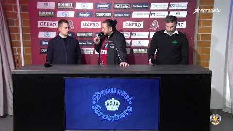 19.01.2025 - Pressekonferenz - ECDC Memmingen Indians vs. Bietigheim Steelers