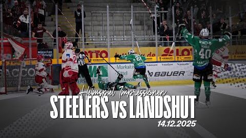 14.12.2025 - Impressionen - Bietigheim Steelers vs. EV Landshut