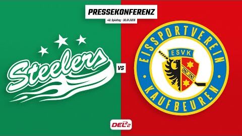 30.01.2026 - Pressekonferenz - Bietigheim Steelers vs. ESV Kaufbeuren