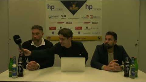 20.12.2024 - Pressekonferenz - Stuttgarter EC vs. Bietigheim Steelers