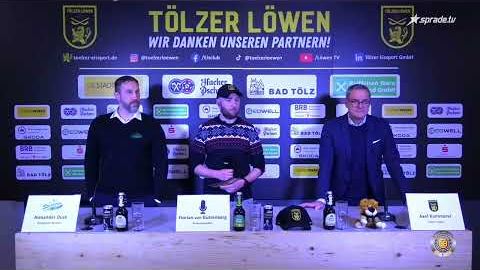 06.12.2024 - Pressekonferenz - Tölzer Löwen vs. Bietigheim Steelers