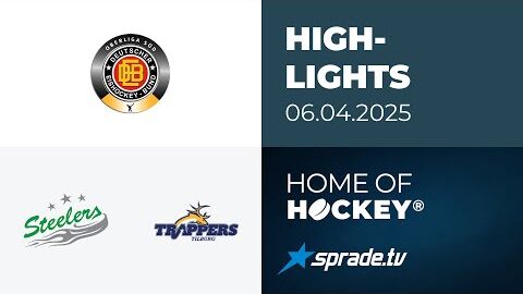 06.04.2025 - Highlights - Bietigheim Steelers vs. Tilburg Trappers