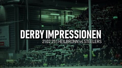 21.02.2025 - Impressionen - Heilbronner Falken vs. Bietigheim Steelers