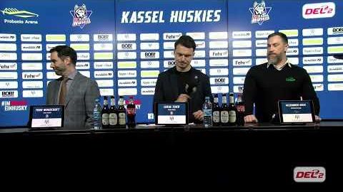 23.01.2026 - Pressekonferenz - EC Kassel Huskies vs. Bietigheim Steelers