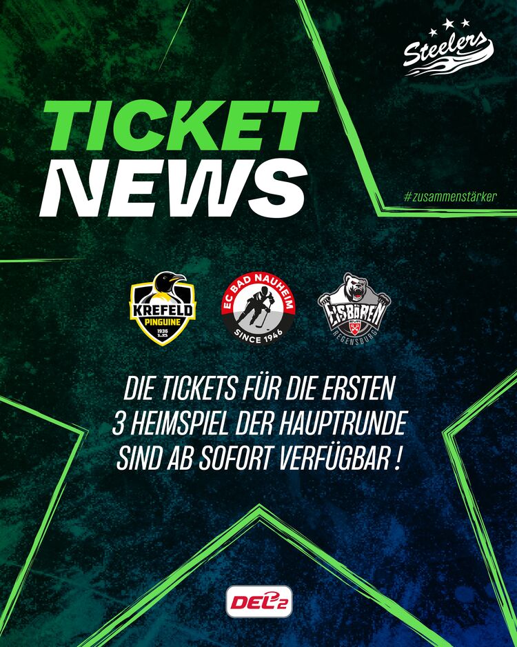 Tickets für die Hauptrunde verfügbar