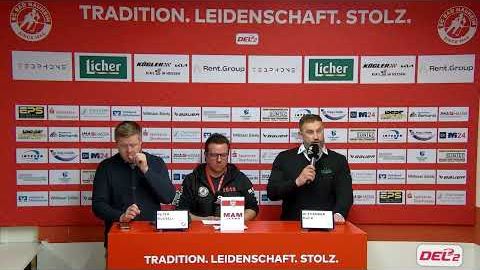 30.11.2025 - Pressekonferenz - EC Bad Nauheim vs. Bietigheim Steelers
