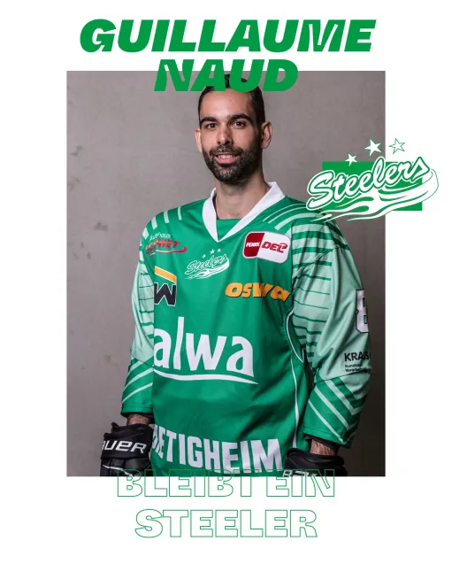 Guillaume Naud bleibt ein Steeler