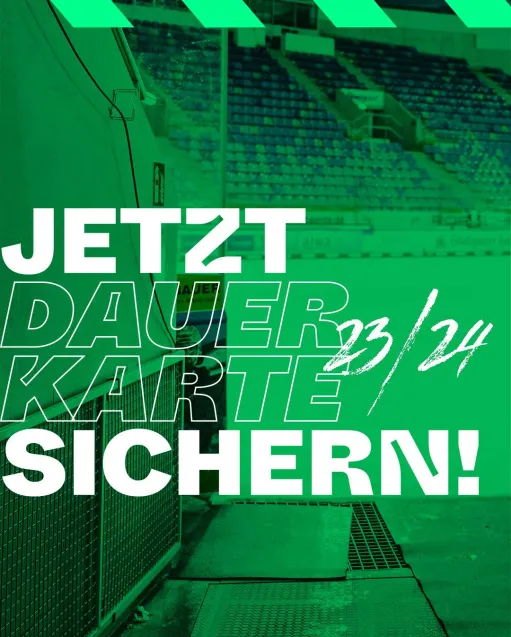 Dauerkartenkauf ab sofort möglich