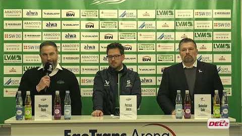 26.12.2025 - Pressekonferenz - Bietigheim Steelers vs. Ravensburg Towerstars