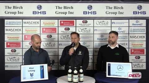 22.02.2026 - Pressekonferenz - Blue Devils Weiden vs. Bietigheim Steelers