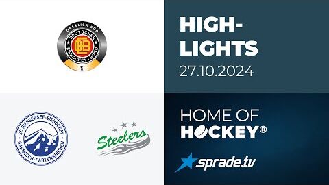 27.10.2024 - Highlights - SC Riessersee vs. Bietigheim Steelers