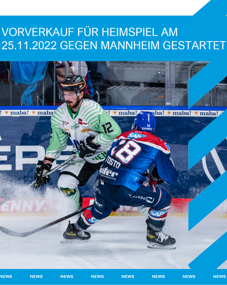 Tickets gegen Mannheim verfügbar