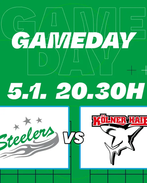 Gameday – die Steelers erwarten die Kölner Haie