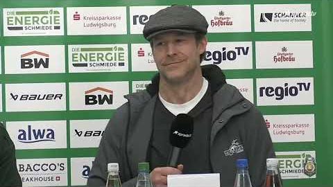 06.04.2025 - Pressekonferenz - Bietigheim Steelers vs. Tilburg Trappers