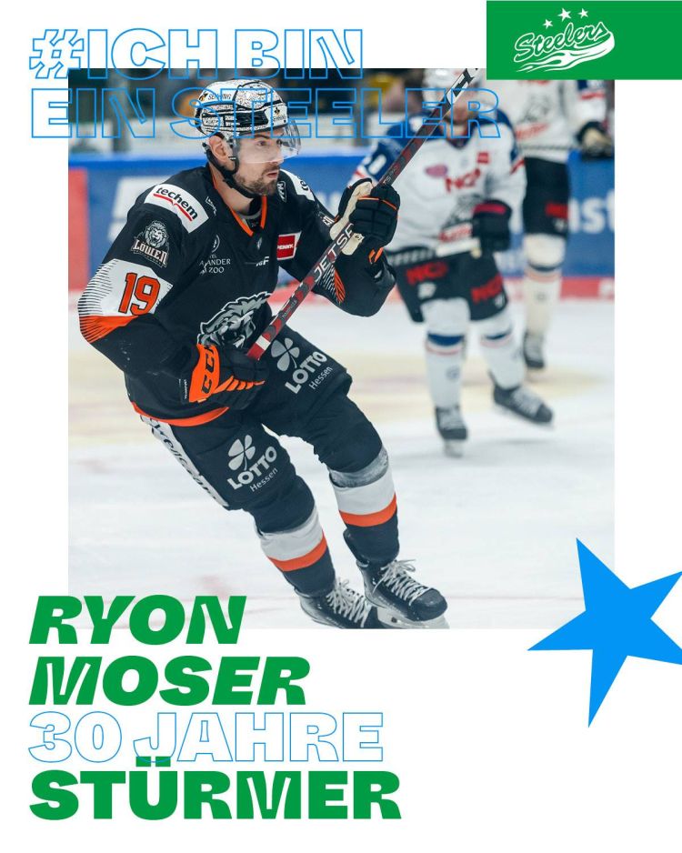Ryon Moser wird ein Steeler