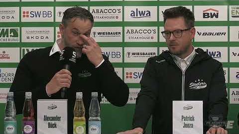 08.04.2026 - Pressekonferenz - Bietigheim Steelers vs. EC Kassel Huskies