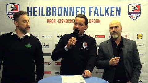15.11.2024 - Pressekonferenz - Heilbronner Falken vs. Bietigheim Steelers