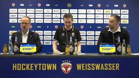 21.09.2025 - Pressekonferenz - Lausitzer Füchse vs. Bietigheim Steelers