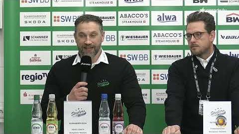 05.01.2025 - Pressekonferenz - Bietigheim Steelers vs. EV Füssen