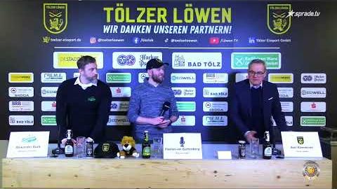 09.02.2025 - Pressekonferenz - Tölzer Löwen vs. Bietigheim Steelers