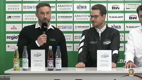 24.11.2024 - Pressekonferenz - Bietigheim Steelers vs. EV Lindau Islanders