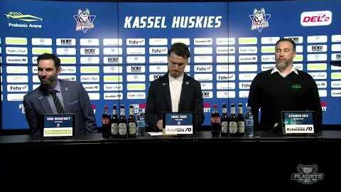 10.04.2026 - Pressekonferenz - EC Kassel Huskies vs. Bietigheim Steelers