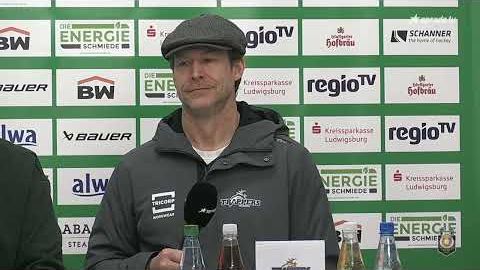01.04.2025 - Pressekonferenz - Bietigheim Steelers vs. Tilburg Trappers