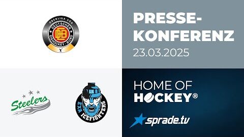 23.03.2025 - Pressekonferenz - Bietigheim Steelers vs. KSW Icefighters Leipzig
