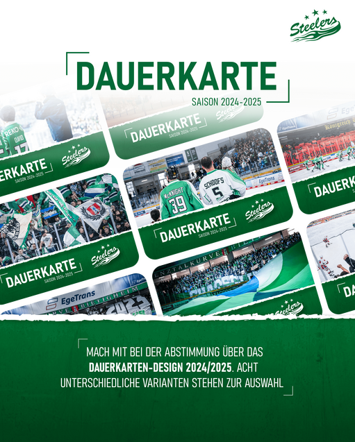 Abstimmung über das Dauerkarten-Design