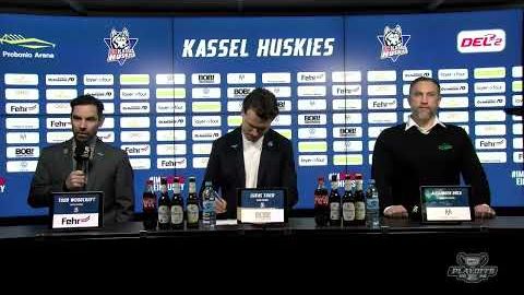 06.04.2026 - Pressekonferenz - EC Kassel Huskies vs. Bietigheim Steelers