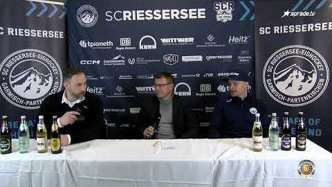 30.12.2024 - Pressekonferenz - SC Riessersee vs. Bietigheim Steelers
