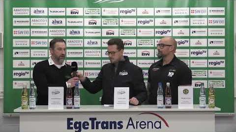 07.02.2025 - Pressekonferenz - Bietigheim Steelers vs. Höchstadter EC