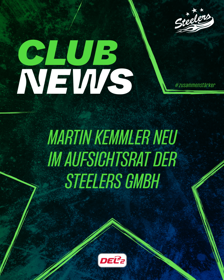 Martin Kemmler neu im Aufsichtsrat der Steelers GmbH