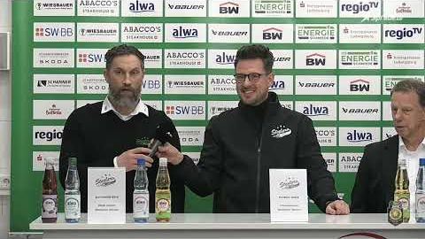 14.03.2025 - Pressekonferenz - Bietigheim Steelers vs. KSW Icefighters Leipzig