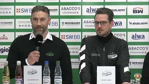 28.12.2024 - Pressekonferenz - Bietigheim Steelers vs. ECDC Memmingen Indians
