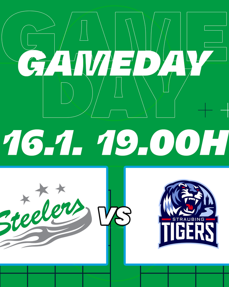 Gameday – die Steelers erwarten Straubing