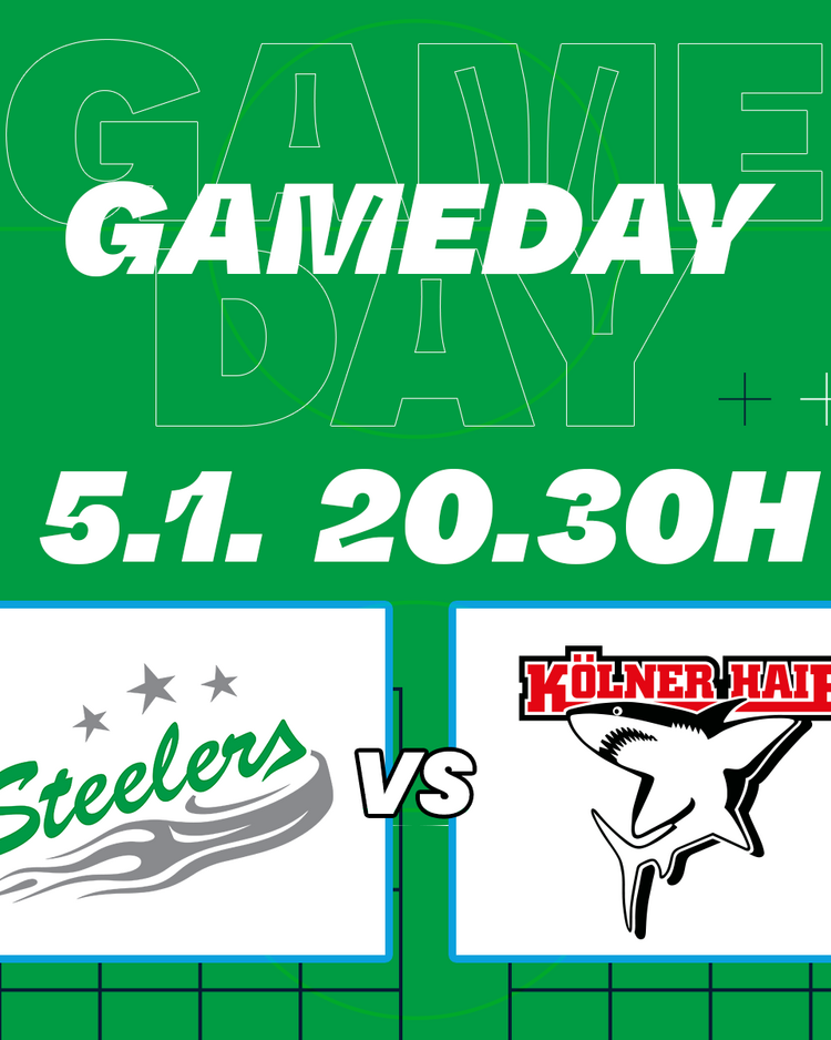 Gameday – die Steelers erwarten die Kölner Haie