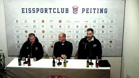 22.11.2024 - Pressekonferenz - EC Peiting vs. Bietigheim Steelers