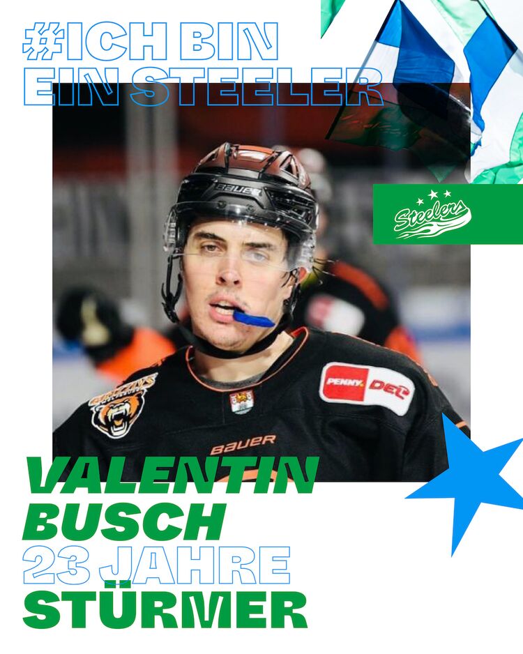 Valentin Busch wird ein Steeler