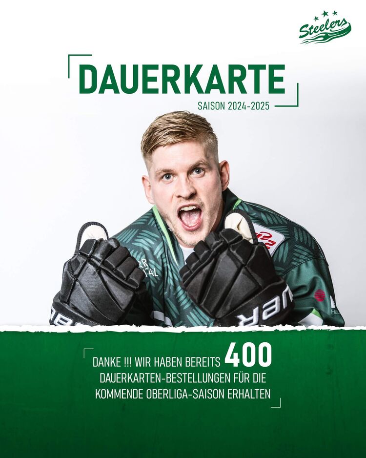 400 Dauerkarten-Bestellungen eingegangen