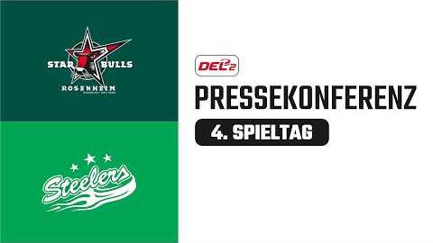 27.09.2026 - Pressekonferenz - Starbulls Rosenheim vs. Bietigheim Steelers