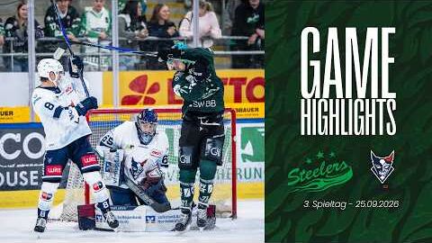 25.09.2026 - Highlights - Bietigheim Steelers vs. Blue Devils Weiden