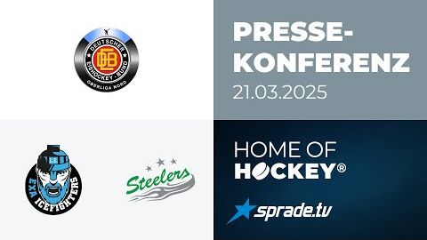 21.03.2025 - Pressekonferenz - KSW Icefighters Leipzig vs. Bietigheim Steelers