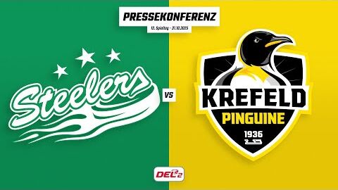 31.10.2025 - Pressekonferenz - Bietigheim Steelers vs. Krefeld Pinguine