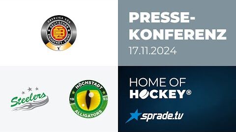 17.11.2024 - Pressekonferenz - Bietigheim Steelers vs. Höchstadter EC